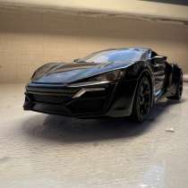 Jada Marvel Avengers Lykan Hypersport Чёрная Пантера. 1:32, в Вешках