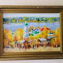 Картина маслом на холсте на подрамнике, 50/70, в раме к, в Оренбурге
