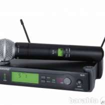 SHURE SLX24/BETA58 микроф.радиосистема, в Москве