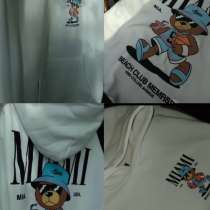 Худи MIAMI с мишкой, белое., в Ставрополе